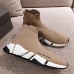 Balenciaga Speed Clear Sole Sneakers Sand color