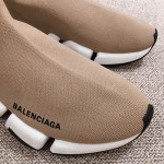 Balenciaga Speed Clear Sole Sneakers Sand color