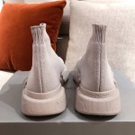 Balenciaga Speed Clear Sole Sneakers Grey