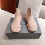 Balenciaga Speed Clear Sole Sneakers Pink