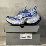 Balenciaga 10XL Sneaker in White / Royal