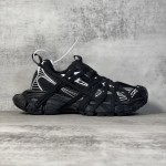 Balenciaga 3XL Extreme Lace Sneaker in Black / White