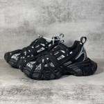 Balenciaga 3XL Extreme Lace Sneaker in Black / White