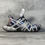 Balenciaga 3XL Extreme Lace Sneaker in Royal Blue / Silver