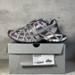 Balenciaga 3XL Extreme Lace Sneaker in Charcoal Grey / Purple