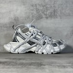 Balenciaga 3XL Extreme Lace Sneaker in White / Black