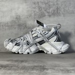 Balenciaga 3XL Extreme Lace Sneaker in White / Black