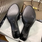 Balenciaga Cagole 70MM Sandal Black