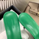 Balenciaga Cagole 70MM Sandal Green