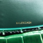 Balenciaga Women's Hourglass Xs Handbag in Green 