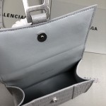 Balenciaga Women's Hourglass Xs Handbag in Grey