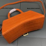 Balenciaga Women's Hourglass Xs Handbag in Orange