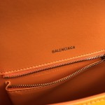 Balenciaga Women's Hourglass Xs Handbag in Orange