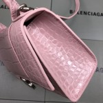 Balenciaga Women's Hourglass Xs Handbag in PInk