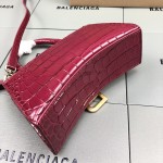 Balenciaga Women's Hourglass Xs Handbag in Bright Red 