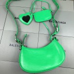 Balenciaga Women's Le Cagole Xs Shoulder Bag in Green