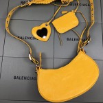 Balenciaga Women's Le Cagole Xs Shoulder Bag in Yellow