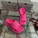 Balenciaga Pool Crocs™ Slide Sandal in Rose