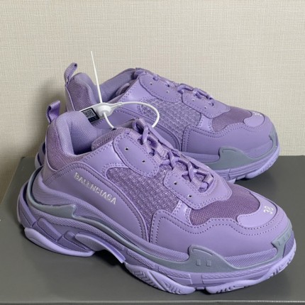 Women Balenciaga Triple S Sneaker Lavender 