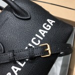 Balenciaga Women's Ville Xxs Handbag in Black