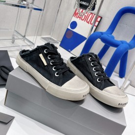 Balenciaga Paris Sneaker Mule in Black