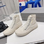 Balenciaga Paris High Top Sneaker in White