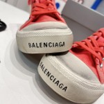 Balenciaga Paris Sneaker Mule in Red