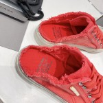 Balenciaga Paris Sneaker Mule in Red