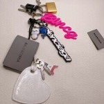 Balenciaga Women's Turner Keychain in Multicolored