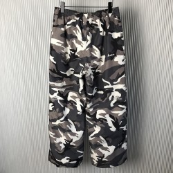 Balenciaga Men's Ski Straight Pants in Grey