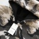 Balenciaga Camouflage Teddy Hooded Jacket