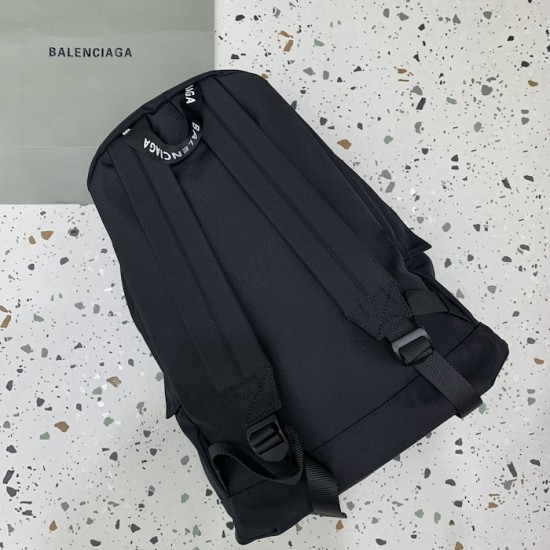 Balenciaga Men's Explorer Backpack in Black