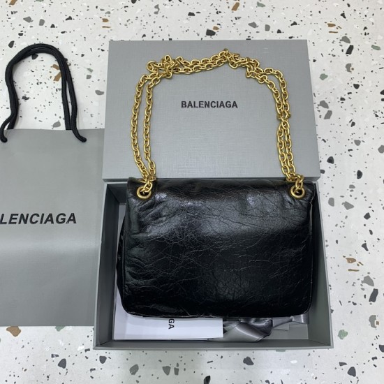 Balenciaga Monaco Mini Bag in Black