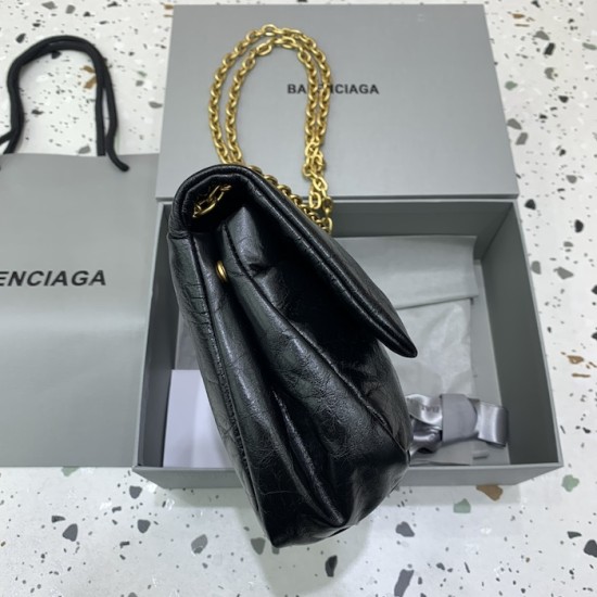 Balenciaga Monaco Mini Bag in Black