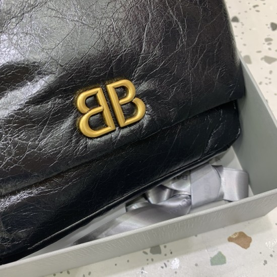 Balenciaga Monaco Mini Bag in Black