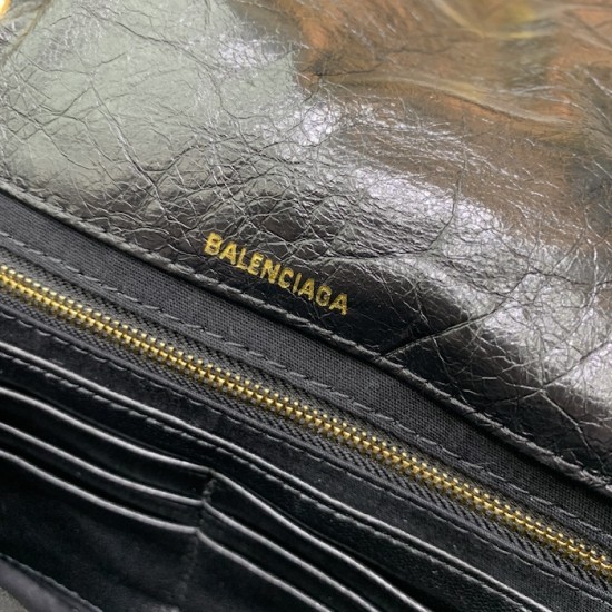 Balenciaga Monaco Mini Bag in Black