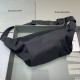 Balenciaga Wheel Beltpack in Black with Black