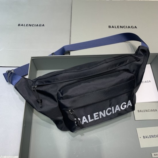 Balenciaga Wheel Beltpack in Black