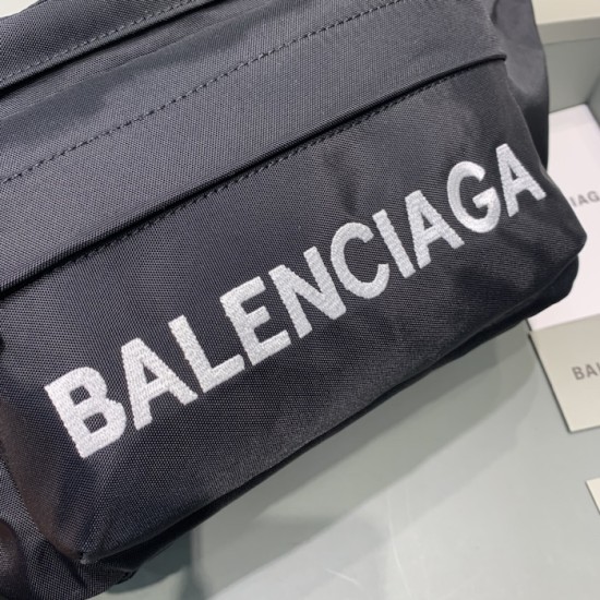 Balenciaga Wheel Beltpack in Black