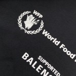 Balenciaga WFP Hoodie Medium Fit in Black