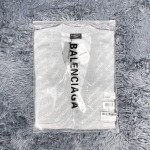 Balenciaga Mini Allover Logo Cardigan in Grey