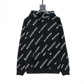 Replica Balencaiga Allover Balenciaga Hoodie