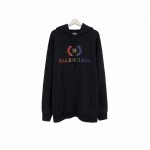 Balenciaga BB Balenciaga printed hoodies Rainbow