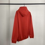 Balenciaga BB Balenciaga printed hoodies Red