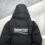 Balenciaga Political Campaign Coat Jacket Black