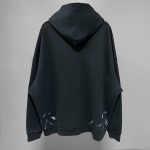 Balenciaga 90/10 Hoodie Wide Fit in Black