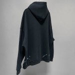 Balenciaga 90/10 Hoodie Wide Fit in Black