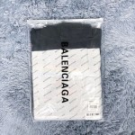 Balenciaga 90/10 Hoodie Wide Fit in Black