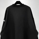 Balenciaga Men's Balenciaga / Adidas Sweatshirt Oversized in Black