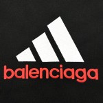 Balenciaga Men's Balenciaga / Adidas Sweatshirt Oversized in Black